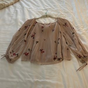 Aritzia flowy shirt